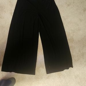 Size L Coco Bianco long ,black ,flowy pants